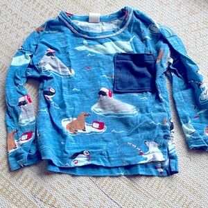 FREE in Bundle - GUC Tucker & Tate Baby Long Sleeve Shirt with Pocket